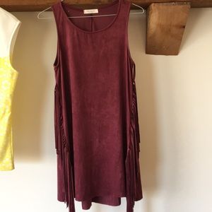 Maroon dress